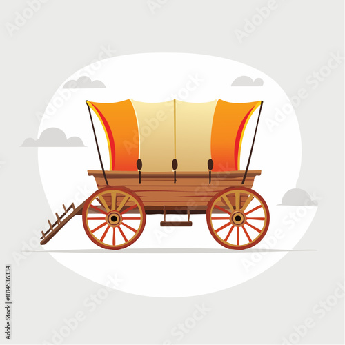 covered wagon historical transport