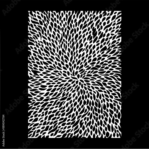 Unleash your inner artist with this mesmerizing abstract design that will captivate your senses today