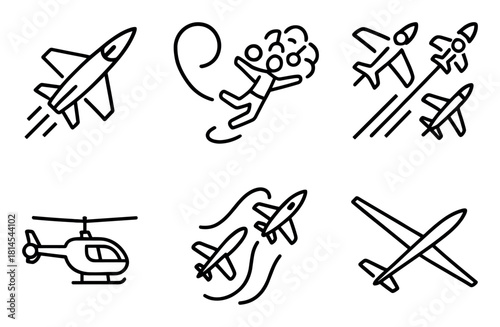 Airshow Icon Set