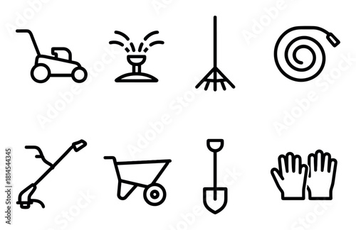 Lawn Care Icons