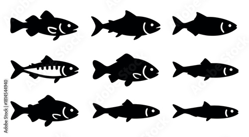 Fish Icon Grid