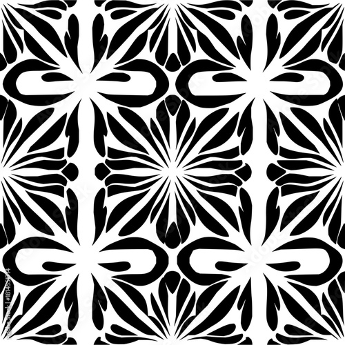 Unleash your inner artist with this mesmerizing monochrome pattern that is sure to inspire you today