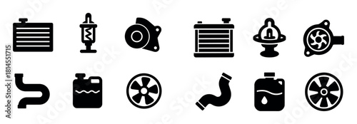 Cooling System Icons