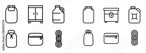 Tentcamp Line Icons