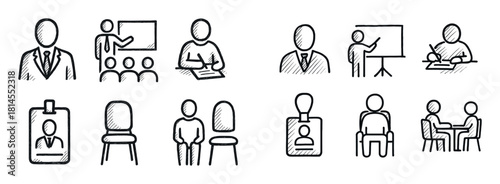 Business Meeting Icons