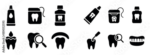 Dental Care Icons