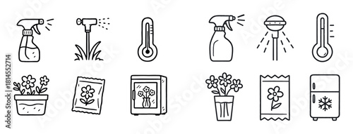 Florist Tools Icons