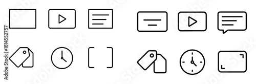 Minimalist Icon Grid