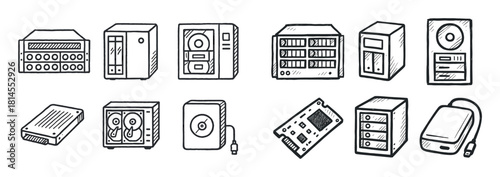 Sysadmin Storage Icons