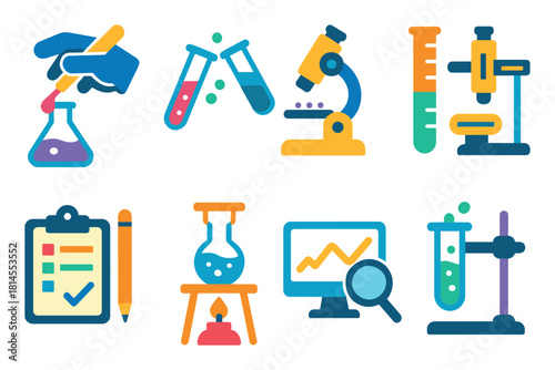 Science Lab Icons