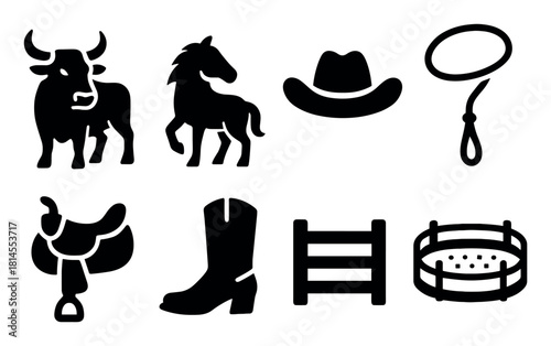 Rodeo Icon Set