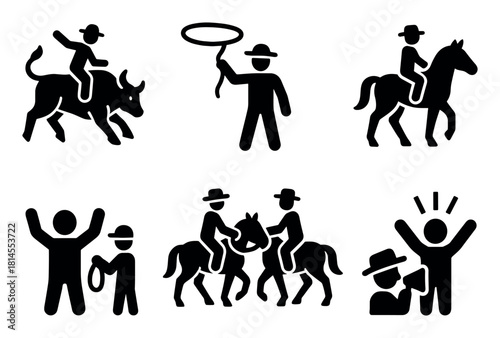 Rodeo Icon Set