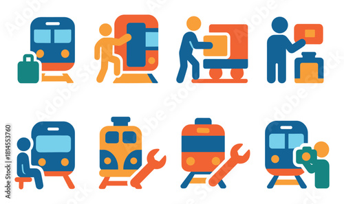 Train Activity Icons