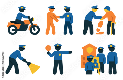 Police Activity Icons