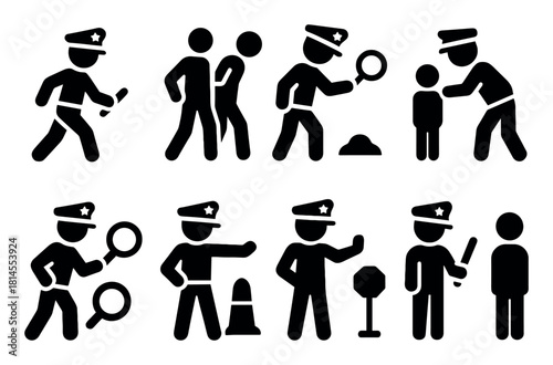 Police Activity Icons