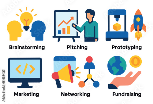 Startup Icons Grid