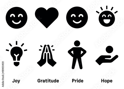 Positive Emotion Icons
