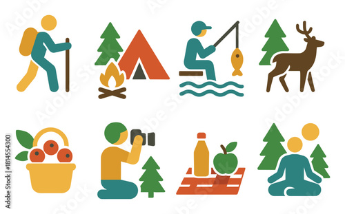 Forest Activity Icons