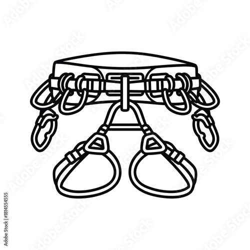 Outline icon of a pest control spray bottle emitting insecticide mist, isolated on