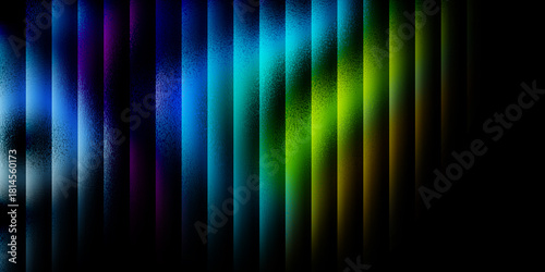 Abstract spectrum background with textured vertical lines dark
