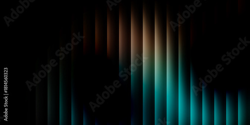 Abstract vertical bars with gradient color transitions