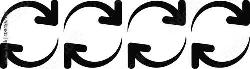 Repeat arrows graphic