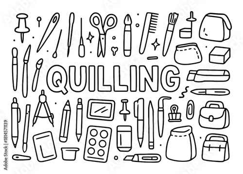 Line Art Craft Tools