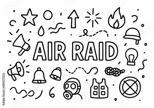 Air Raid Icons