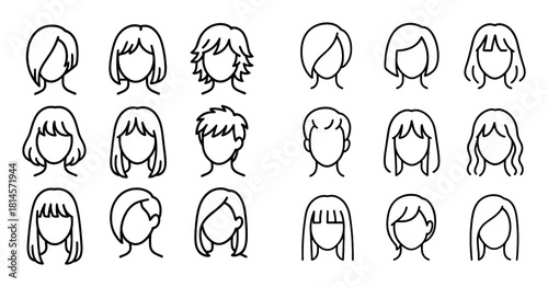 Fashion Haircuts Icons