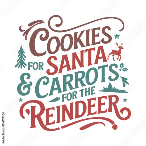 Boho Christmas Santa Shirt Design