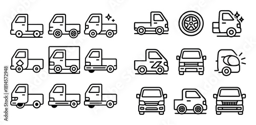 Custom Kei Truck Icons