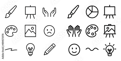 Minimalist Art Icons
