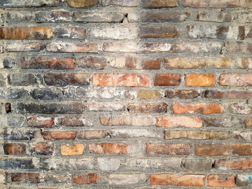 Naklejka premium Old brick wall texture background. Brick wall texture background. Old brick wall texture background.