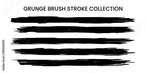 Vector set grunge brush strokes collection, bold ink splatter, messy paint textures, abstract splash shapes, freehand marks for design, branding, illustration, and social media visuals.