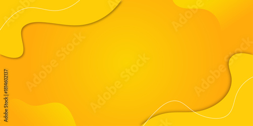 Free vector abstract yellow background in rectangular style.