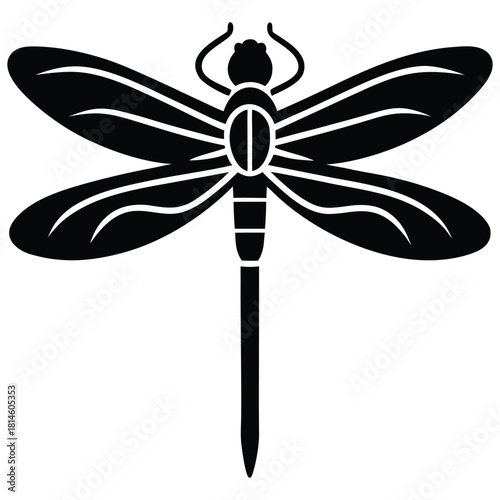 dragonfly vector icon