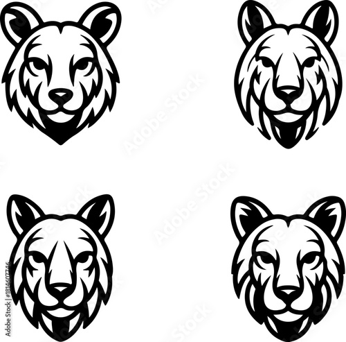 vector illustration of tiger head