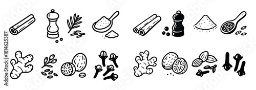 Doodle Spice Icons