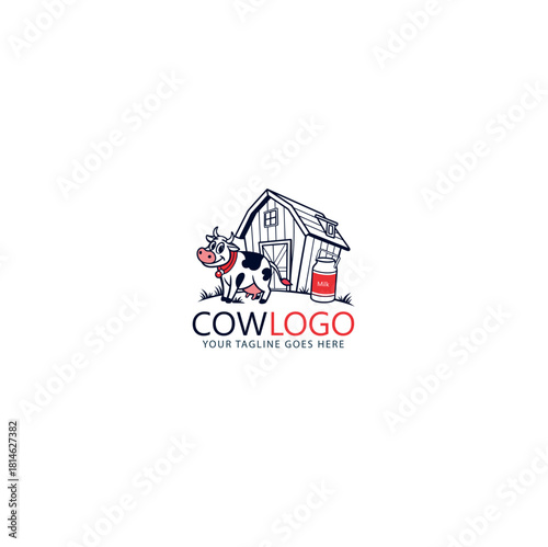 Cow Farm Logo 10