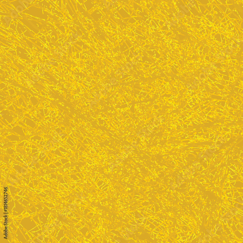 yellow golden abstract background with radial gradient effect. An abstract golden background.