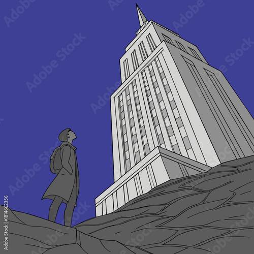 man in the city to wonder