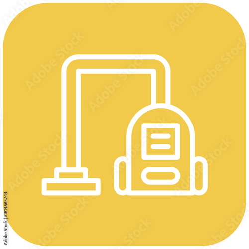 Vector Design Vacuum Cleaner Icon Style