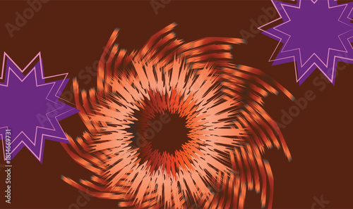 Abstract dynamic shapes gradient background featuring lines and elements perfect for banner and poster design