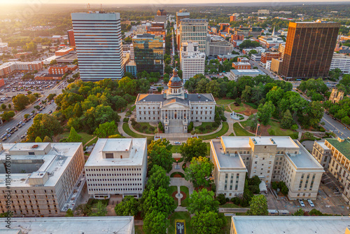 Columbia, South Carolina, USA Downtown Cityscape 1674
