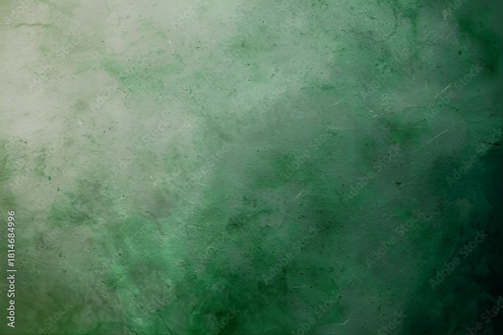 Fototapeta premium Abstract Green Grunge Textured Background