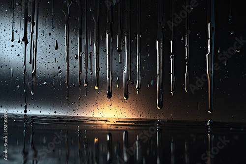 Abstract background illustration liquid light water drop