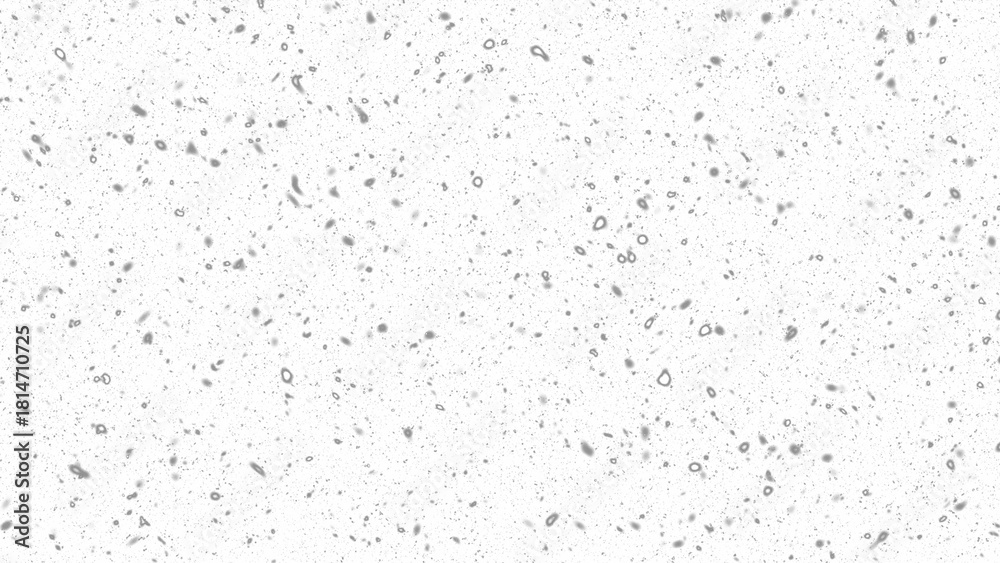 Naklejka premium Snowfall. Winter heavy snowflakes. Overlay texture isolated background PNG transparent