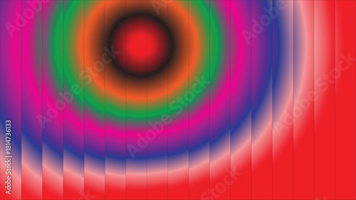 Radiant Abstract Color Burst Rings – Vibrant Circular Gradient Artwork for Digital Backgrounds, Creative Designs, and Modern Visual Branding