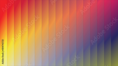 Vibrant Diagonal Rainbow Gradient Vertical Stripes Background – Red Blue Yellow Abstract Colorful Wallpaper for Digital Design