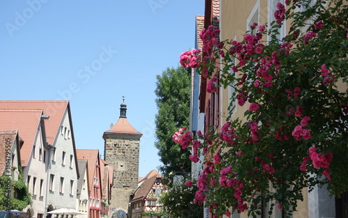 Siebertsurm in der Altstadt von Rothenburg ob der Tauber